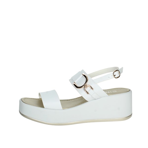 Cinzia Soft Shoes Platform Sandals White CD421481