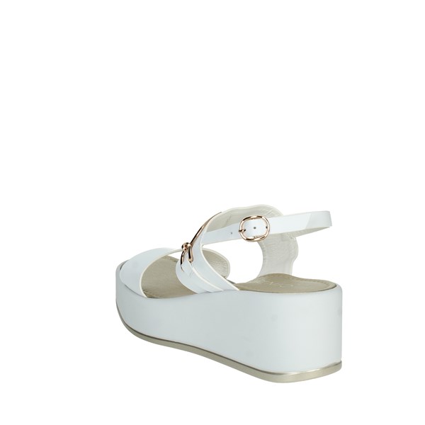 Cinzia Soft Shoes Platform Sandals White CD421481