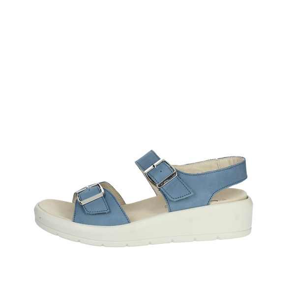 Cinzia Soft Shoes Flat Sandals Jeans GV51453-O