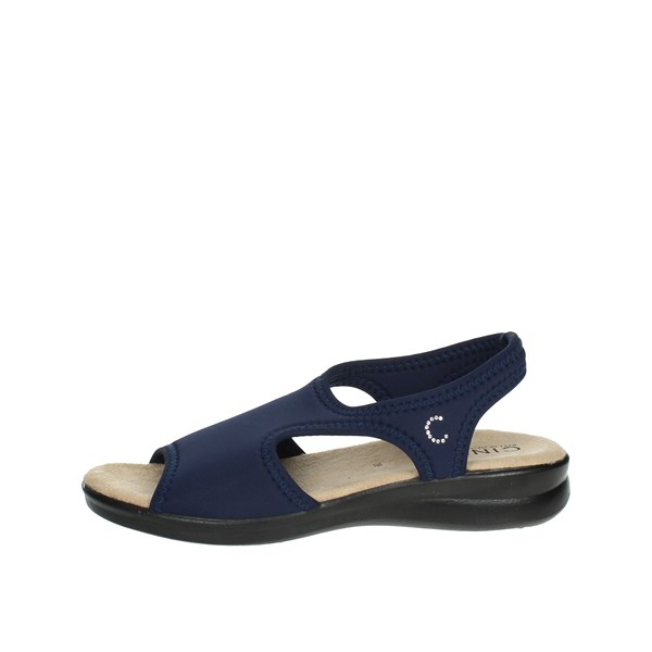 Cinzia Soft Shoes Flat Sandals Blue MQ802417