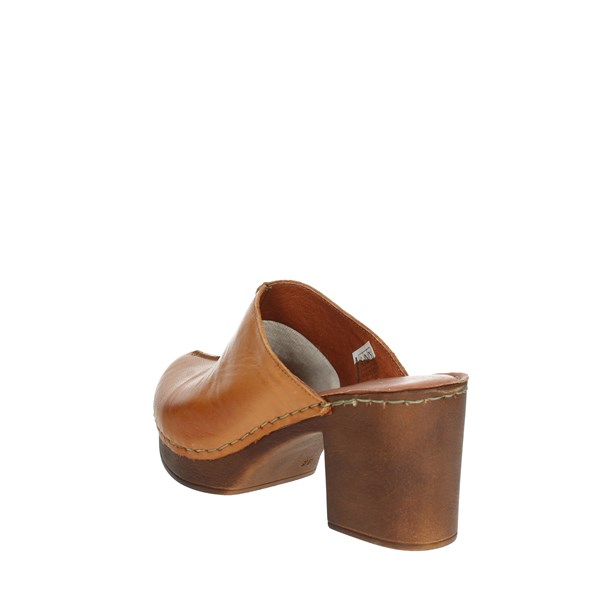 Cinzia Soft Shoes Sabot Brown leather PQ1143624