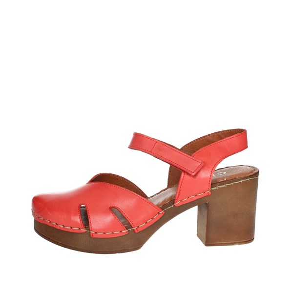 Cinzia Soft Shoes Heeled Sandals Red PQ1145370