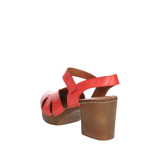 Cinzia Soft Shoes Heeled Sandals Red PQ1145370
