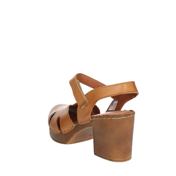 Cinzia Soft Shoes Heeled Sandals Brown leather PQ1145370