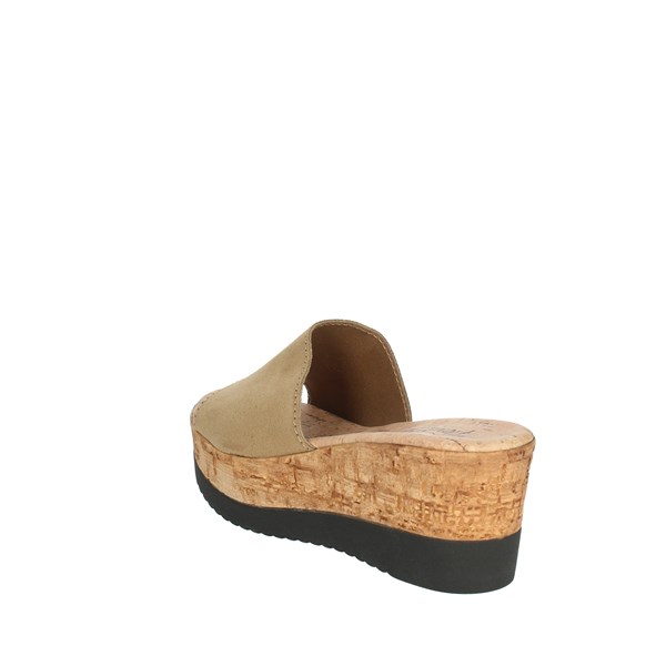 Flexistep Shoes Platform Slippers dove-grey IAF53323-C