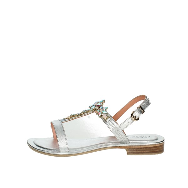 Pregunta Shoes Flat Sandals Silver 2316009