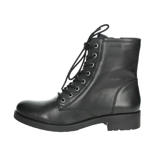 Geox Shoes Boots Black D046RA 000TU