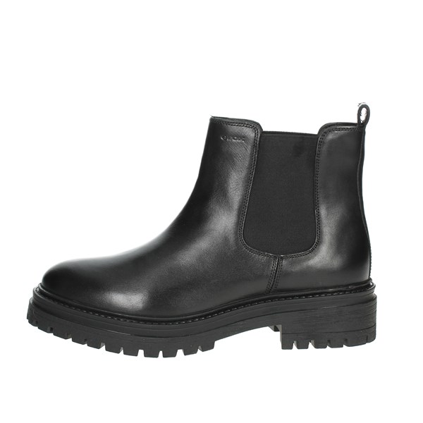 Geox Shoes Low Ankle Boots Black D04HRB 00043