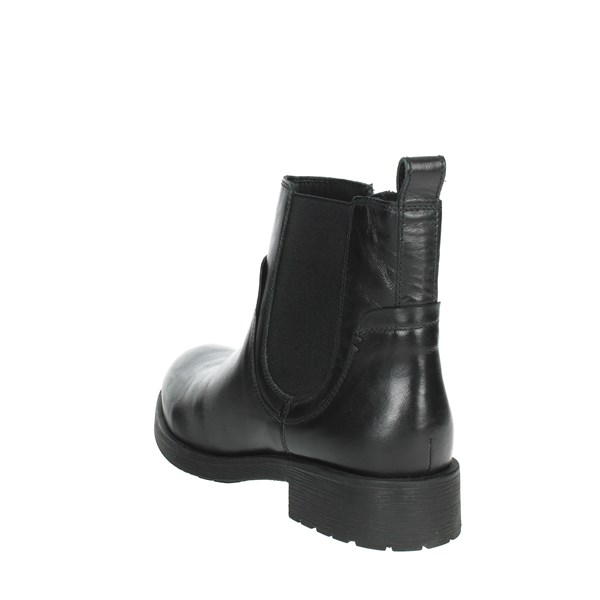 Geox Shoes Low Ankle Boots Black D166RA 000TU