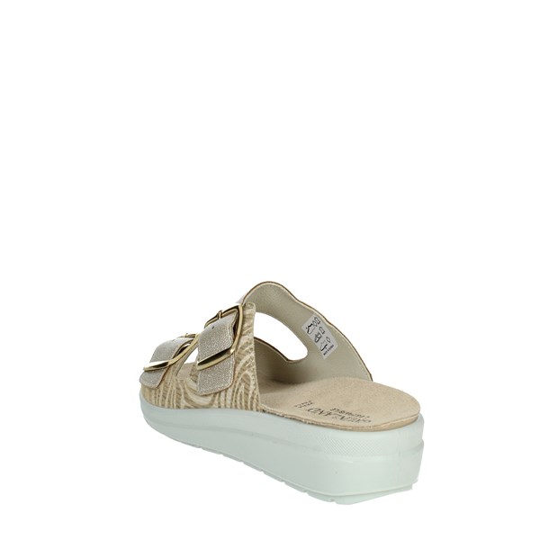 Grunland Shoes Flat Slippers Platinum  CE0836-59