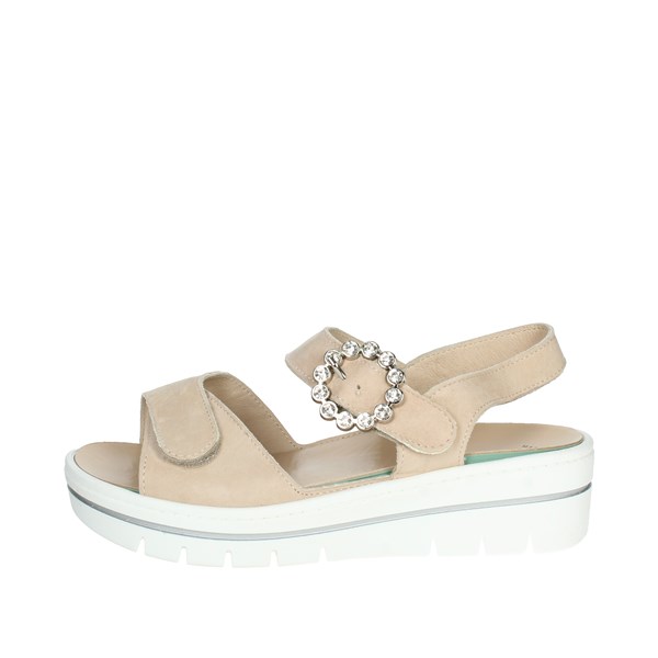 Grunland Shoes Platform Sandals Sky-blue SE0424-68