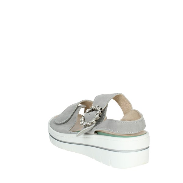 Grunland Shoes Platform Sandals Grey SE0424-68