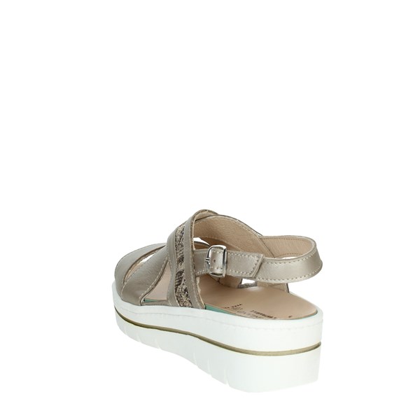 Grunland Shoes Platform Sandals dove-grey SE0421-68