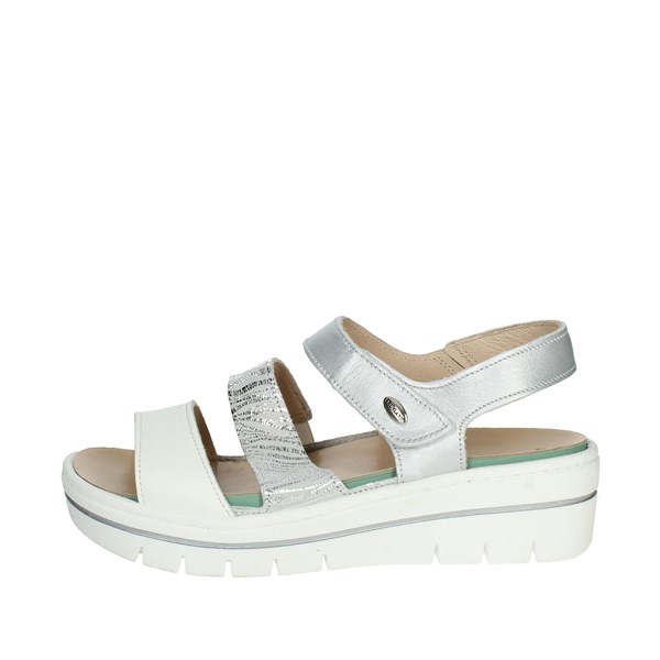 Grunland Shoes Platform Sandals White SE0422-68