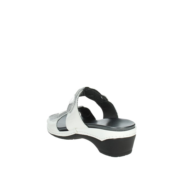 Grunland Shoes Flat Slippers White CE0694-68