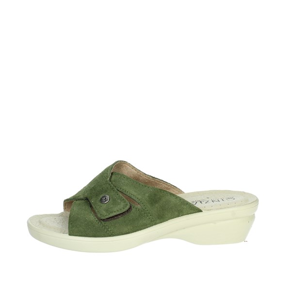 Cinzia Soft Shoes Flat Slippers Dark Green MQ546036