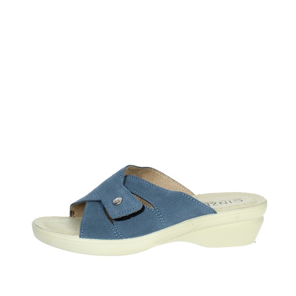 Cinzia Soft Shoes Flat Slippers Jeans MQ546036