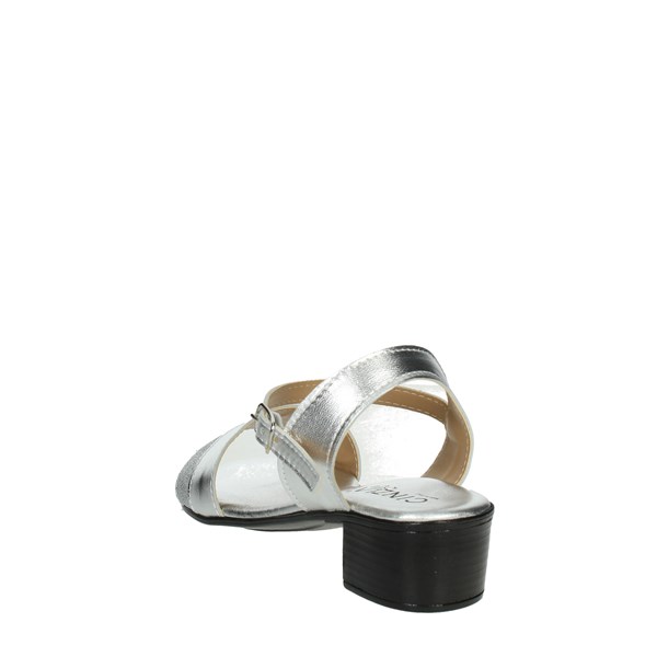 Cinzia Soft Shoes Heeled Sandals Silver IAF323096-LG
