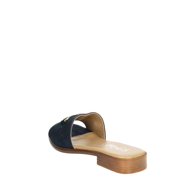 Cinzia Soft Shoes Flat Slippers Blue IAF233295C
