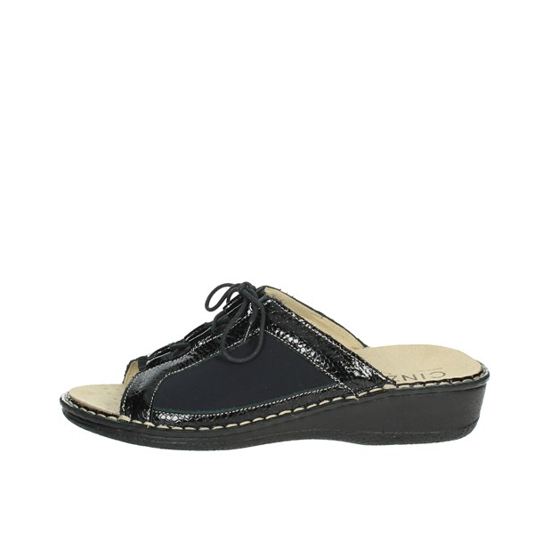 Cinzia Soft Shoes Flat Slippers Black IM2490-CL