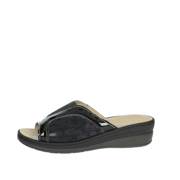 Cinzia Soft Shoes Flat Slippers Black MZL22