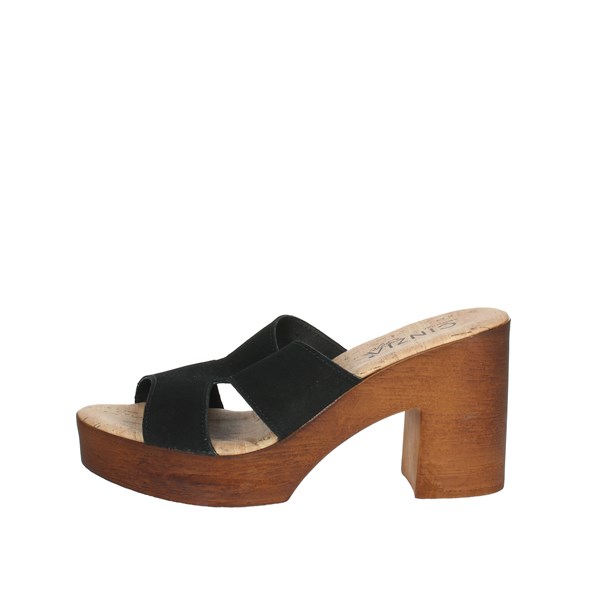 Cinzia Soft Shoes Heeled Slippers Black IAF2833420-C