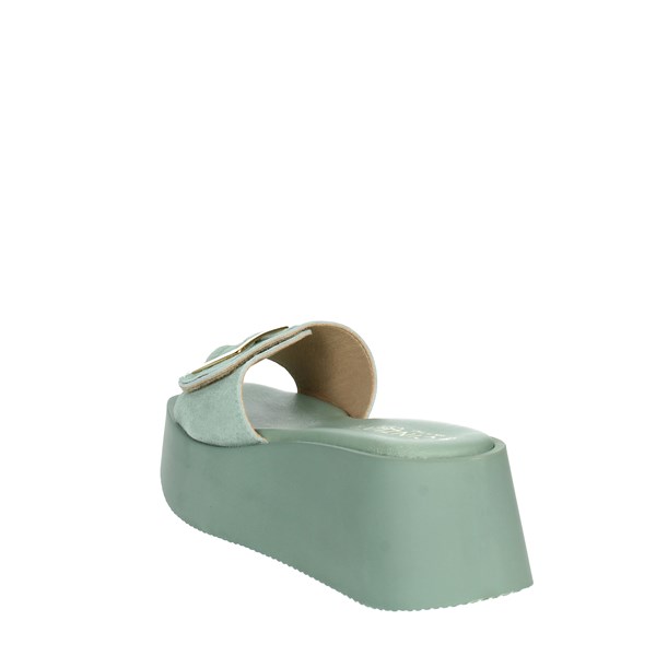 Cinzia Soft Shoes Platform Slippers Aquamarine CB65829-C