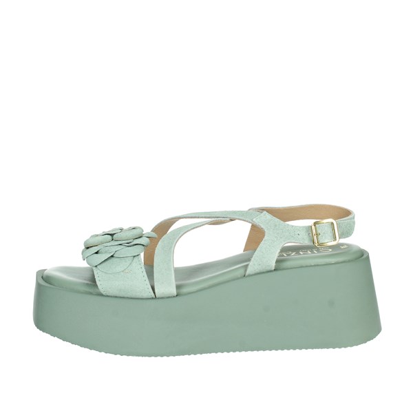 Cinzia Soft Shoes Platform Sandals Aquamarine CB65777-C