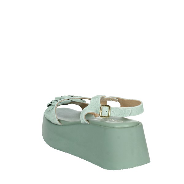 Cinzia Soft Shoes Platform Sandals Aquamarine CB65777-C