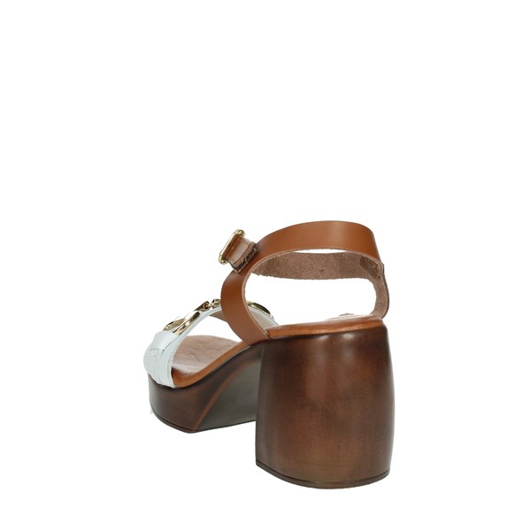 Cinzia Soft Shoes Heeled Sandals White CB75820-VN