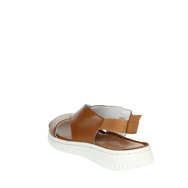 Cinzia Soft Shoes Flat Sandals Brown leather PQ1124229