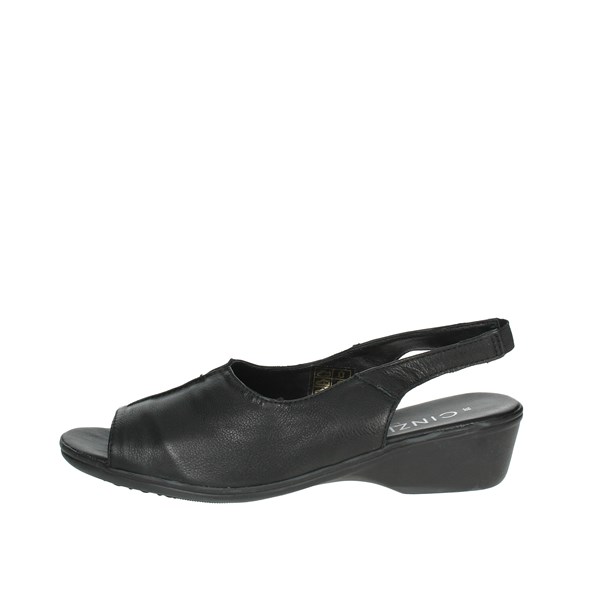 Cinzia Soft Shoes Flat Sandals Black IV16971SP