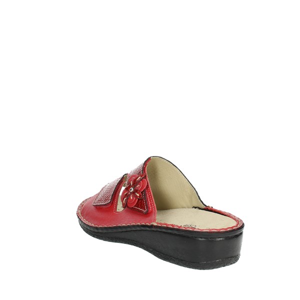 Cinzia Soft Shoes Flat Slippers Red IM2812MSDRY-PC