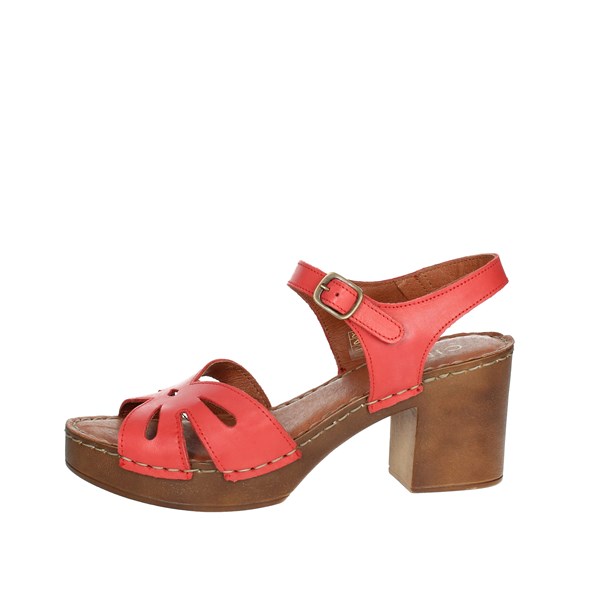 Cinzia Soft Shoes Heeled Sandals Red PQ1145068