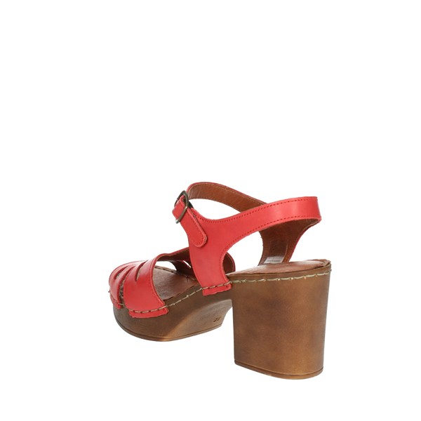 Cinzia Soft Shoes Heeled Sandals Red PQ1145068