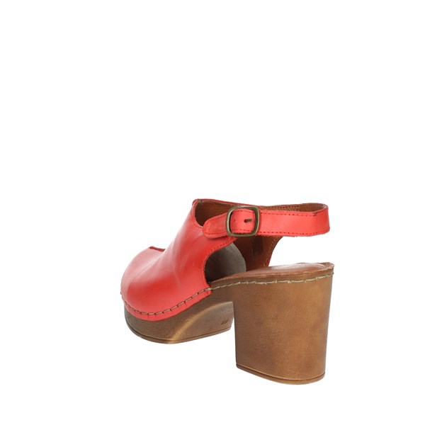 Cinzia Soft Shoes Heeled Sandals Red PQ1143622