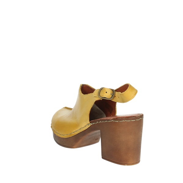 Cinzia Soft Shoes Heeled Sandals Mustard PQ1143622