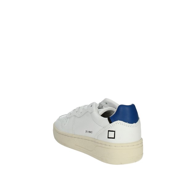 D.a.t.e. Shoes Sneakers White/Blue J381-CR-MN-WL2