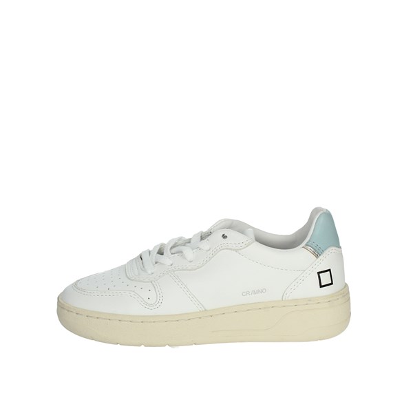 D.a.t.e. Shoes Sneakers White/Sky blue J381-CR-MN-WK2