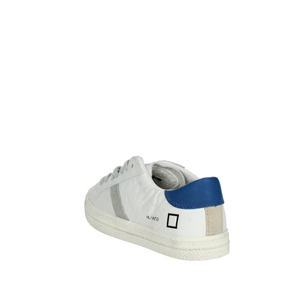 D.a.t.e. Shoes Sneakers White/Blue J381-HL-VC-WE2