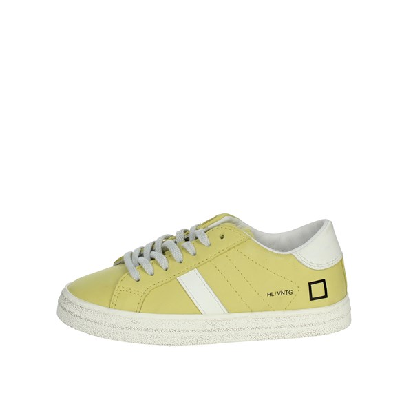 D.a.t.e. Shoes Sneakers Yellow J381-HL-VC-YE2