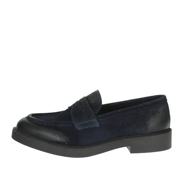 Veni Shoes Moccasin Blue EC023