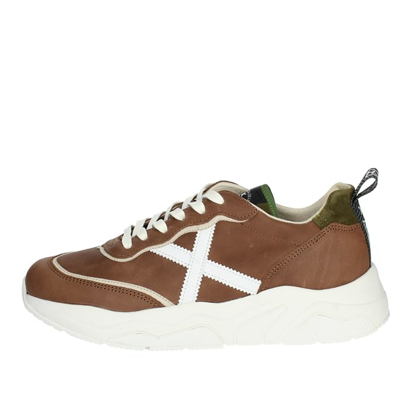 Munich Shoes Sneakers Brown leather 8770147