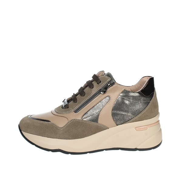 Keys Shoes Sneakers Brown Taupe K-8400