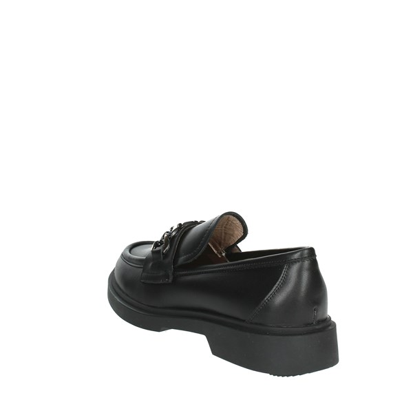 Keys Shoes Moccasin Black K-8540