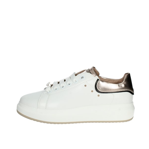 Keys Shoes Sneakers White/Light dusty pink K-8304