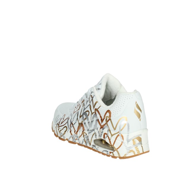 Skechers Shoes Sneakers White/Gold 155523