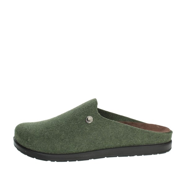 Grunland Shoes Slippers Dark Green CE0251-59