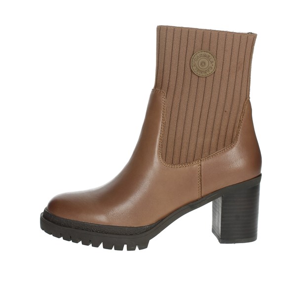 Carmela Shoes Heeled Ankle Boots Brown Taupe 160275