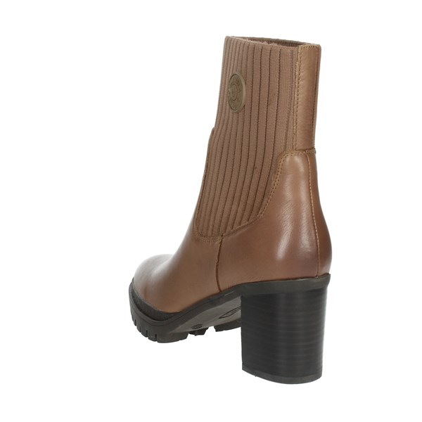 Carmela Shoes Heeled Ankle Boots Brown Taupe 160275
